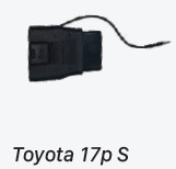 Giắc Toyota 17P S