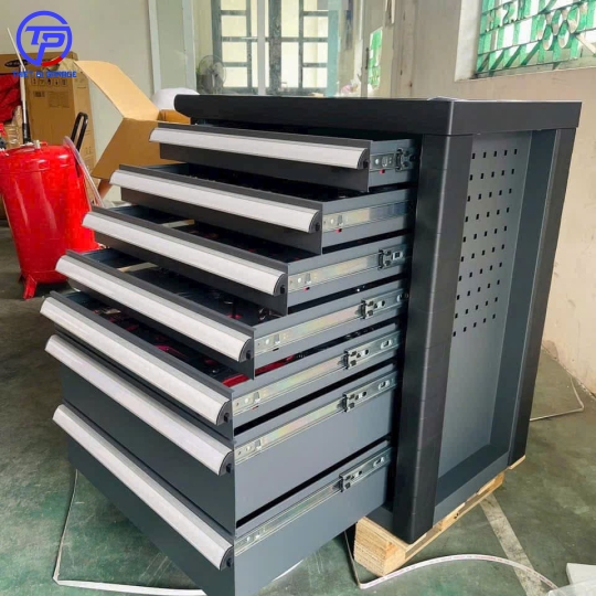 Tủ dụng cụ 217 chi tiết, có khay EVA cho xe điện