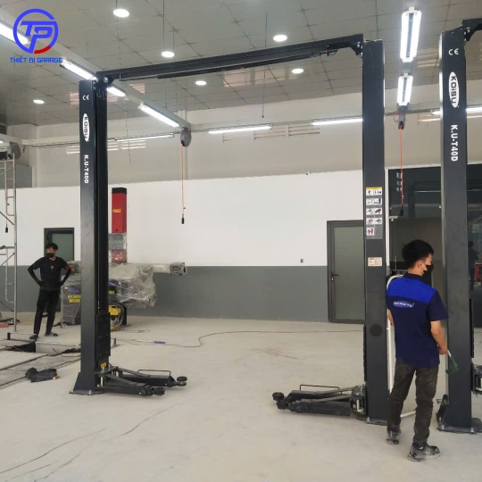 Cầu nâng 2 trụ thủy lực có cổng 4 tấn PULI-K.U-T40D