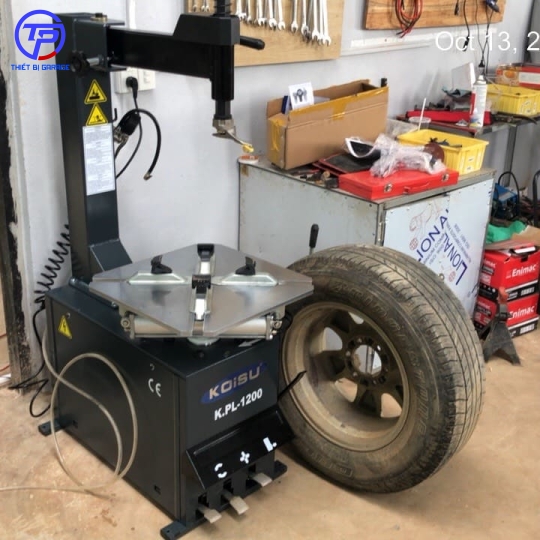 Máy ra vào vỏ xe giá tốt K.PL-1200