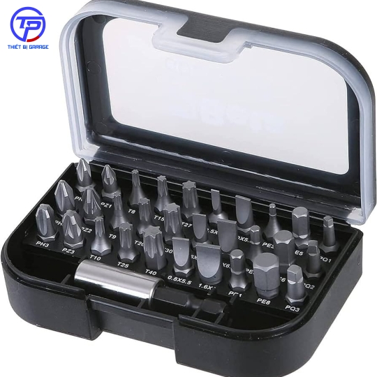 Bộ đầu vặn vít đầu 1/4" 30 chi tiết Beta chính hãng