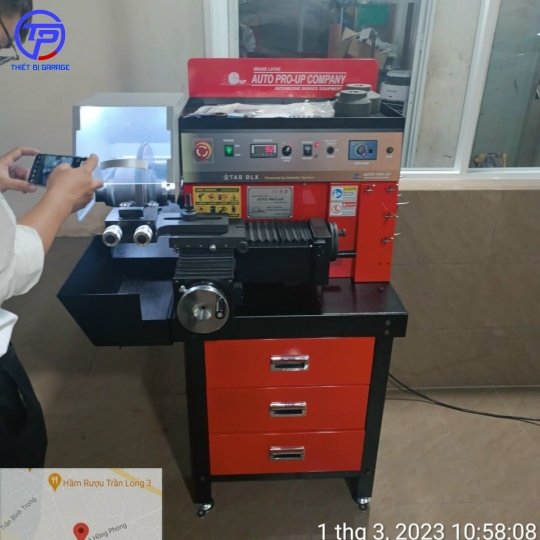 Máy tiện phanh đĩa, trống phanh, bánh đà DBL-STAR DLX