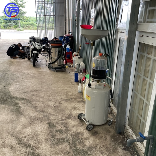 thanh lý bộ cầu nâng rửa xe ấn độ 4 tấn
