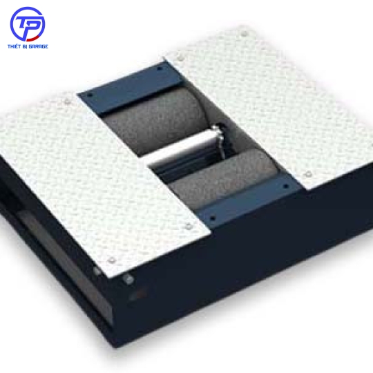 Thiết bị kiểm tra phanh xe máy và xe máy điện loại 2 bánh.