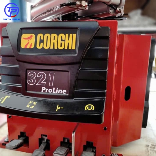 Máy ra vào lốp xe con Corghi
