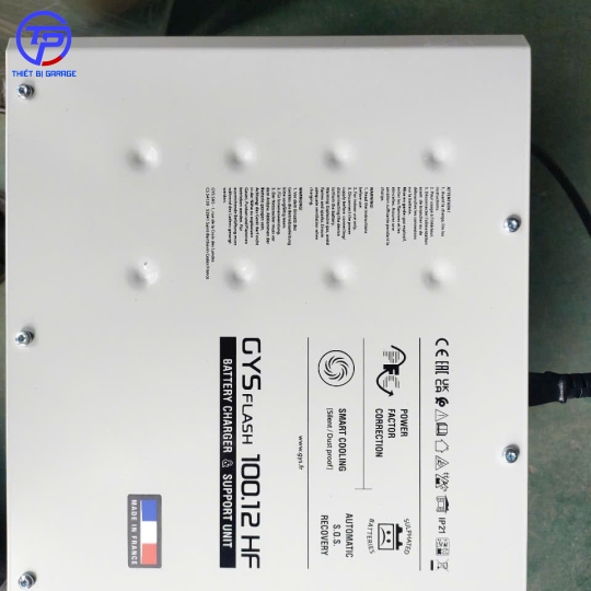 Thiết bị nạp ắc quy GYSFLASH 100-12 HF (phục hồi ắc quy xả, chống đảo cực...)