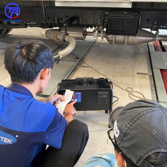 Máy đo độ khói động cơ diesel máy công trình