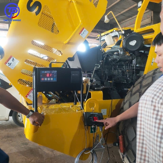 Máy đo độ khói động cơ diesel máy công trình